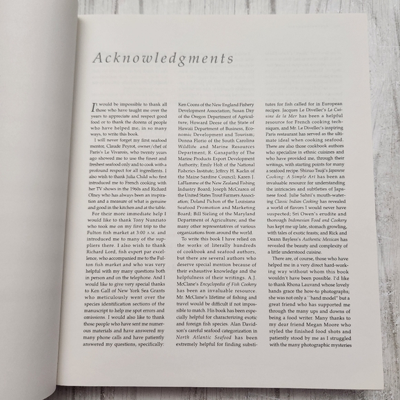 Fish & Shellfish by James Peterson 1996 HB/DJ First Edition, First Printing - Picture 7 of 14